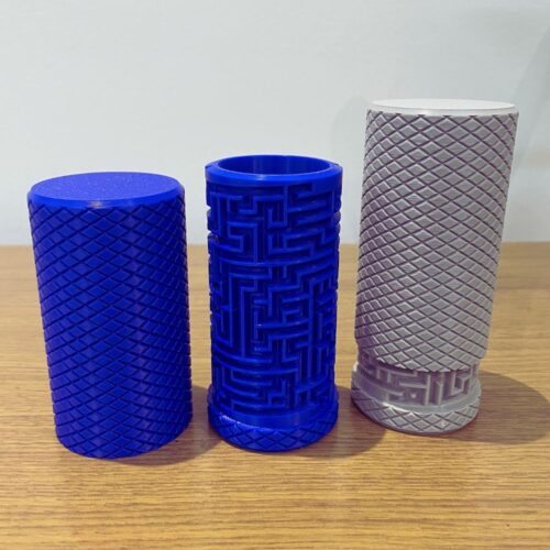 Quebra-Cabeça Cilíndrico Labirinto em Impressão 3D – Desafio Inteligente e Criativo