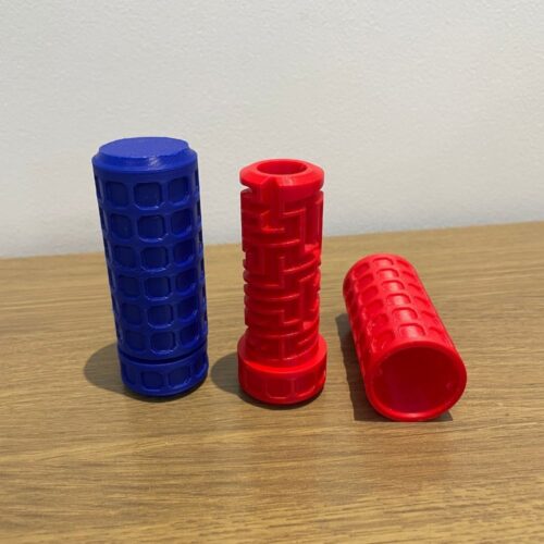 Quebra-Cabeça Labirinto Cilíndrico 3D Nível Fácil