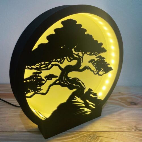 Luminária Zen Japonesa em LED