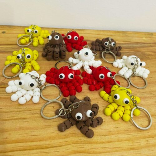 Polvo Articulado Impresso em 3D (18)