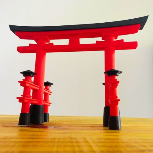Torii Japonês Decorativo – Arte Oriental em Miniatura